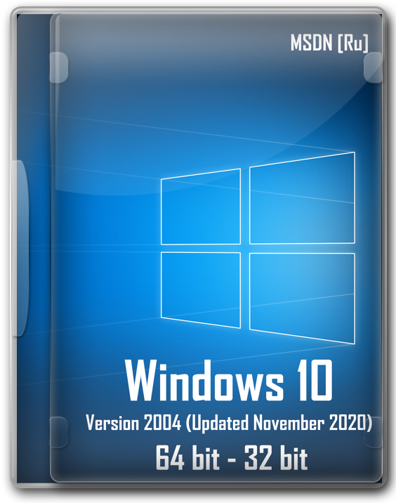 Оригинальный образ Windows 10 2004 Pro-Home на русском