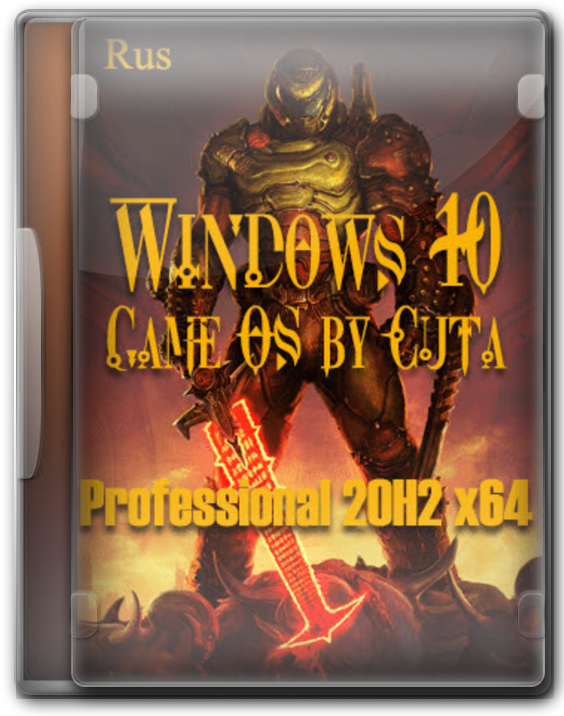 Windows 10 PRO 20H2 x64 GAME OS 2021 на русском