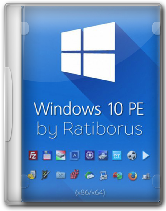 Windows 10 PE 2021 32-64 bit by Ratiborus