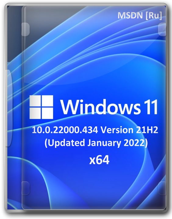 Windows 11 оригинальный образ 21H2 с обновлениями