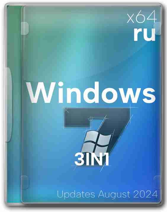 Windows 7 SP1 x64 RUS 2024  